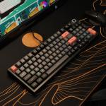 Bàn phím máy tính gaming cơ có dây Asestek AK98 black grey