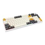 Bàn phím máy tính gaming cơ có dây Asestek AK98 grey white
