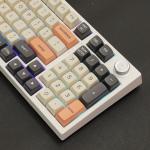 Bàn phím máy tính gaming cơ có dây Asestek AK98 grey white