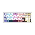 Bàn phím máy tính gaming không dây Sorex SK98W gray black Rgb 3 mode