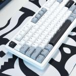 Bàn phím máy tính gaming không dây Sorex SK98W gray black Rgb 3 mode