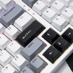 Bàn phím máy tính gaming không dây Sorex SK98W gray black Rgb 3 mode