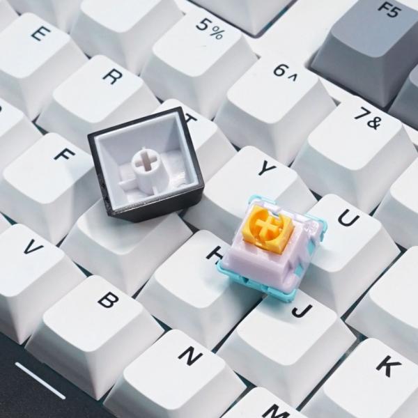 Bàn phím máy tính gaming không dây Sorex SK98W gray black Rgb 3 mode