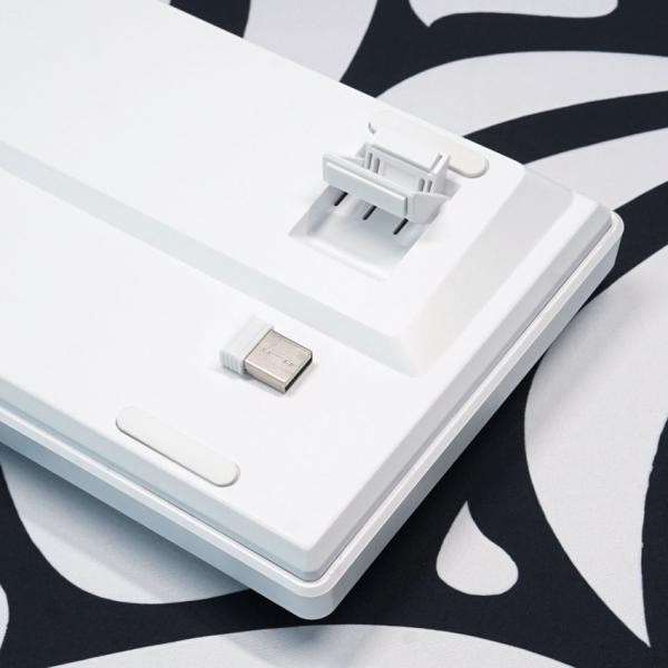 Bàn phím máy tính gaming không dây Sorex SK98W gray black Rgb 3 mode